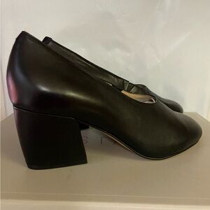 Chic Black Block Heel Shoes